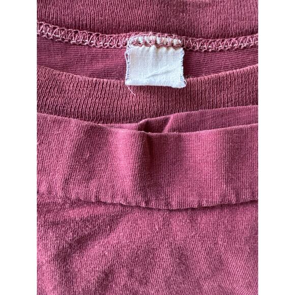 VTG ‘70s NCAA Florida State U Seminoles S Single Stitch Burgundy Ringer Jersey - Picture 2 of 10